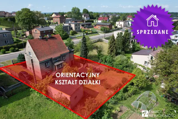 śląskie, tarnogórski, Zbrosławice, Wieszowa, Dworcowy, REZERWACJA. Dom, 5 ustawnych pokoi, duża działka
