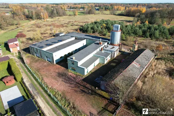 śląskie, lubliniecki, Pawonków, Kośmidry, Podleśna, Działka z zabudowaniami produkcyjno-mieszkalnymi