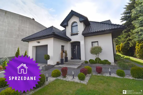 śląskie, będziński, Wojkowice, Nowoczesny dom 129,45m2, ogród, pełne wyposażenie